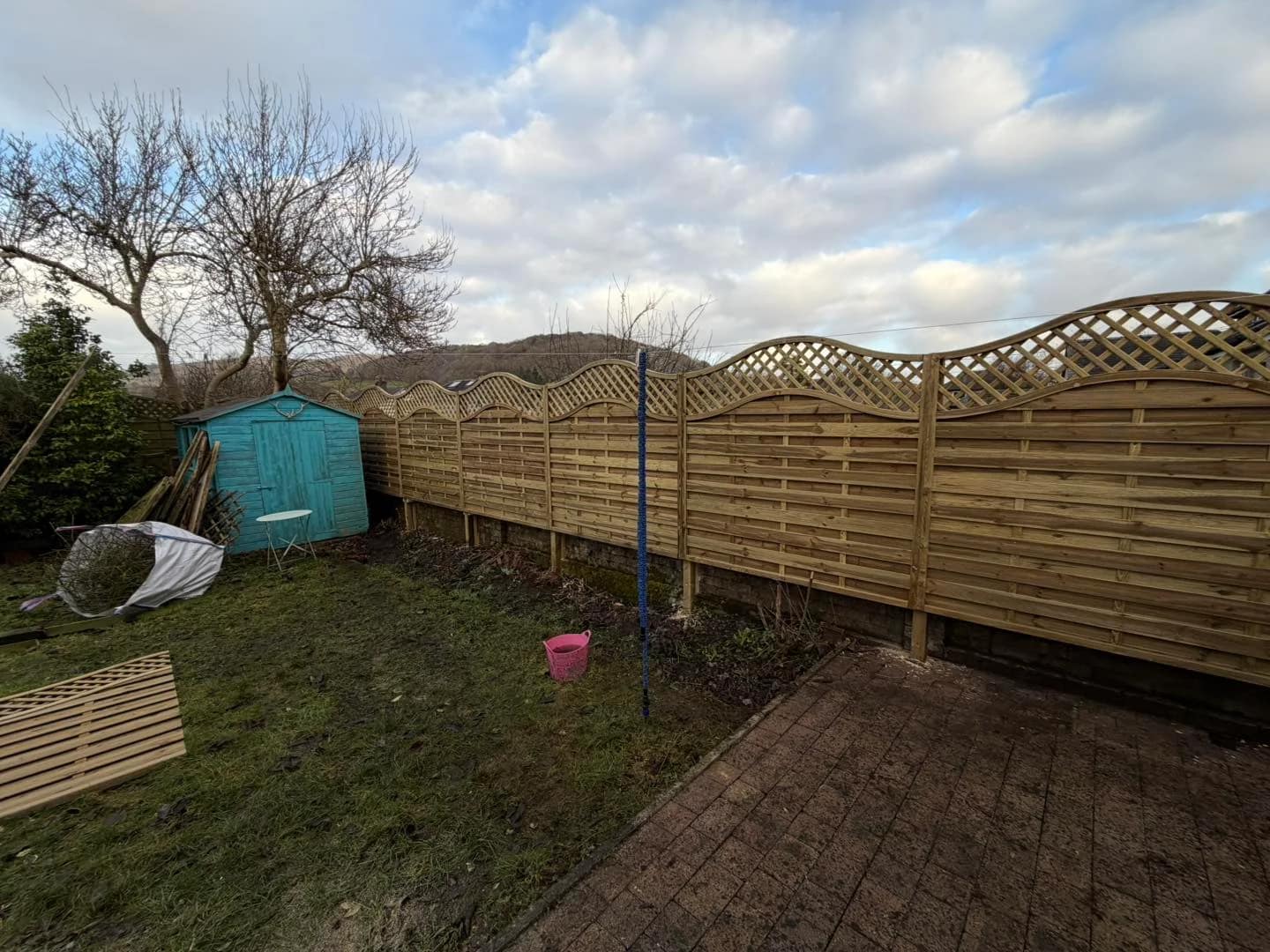 backyard fencing