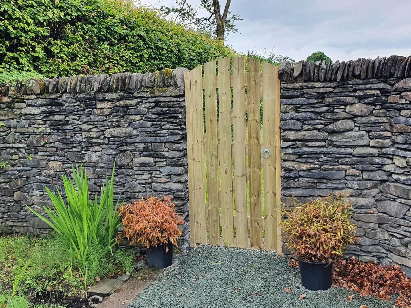 high quality timber gate