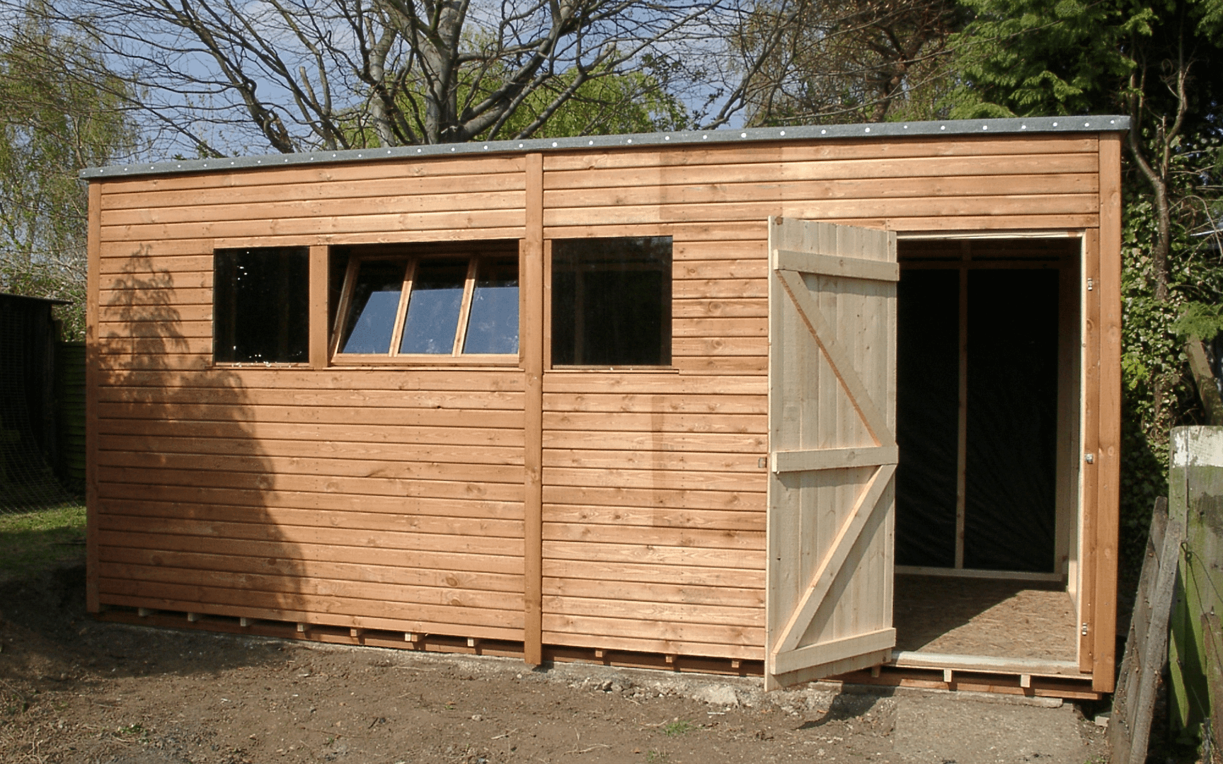 locally build storage sheds