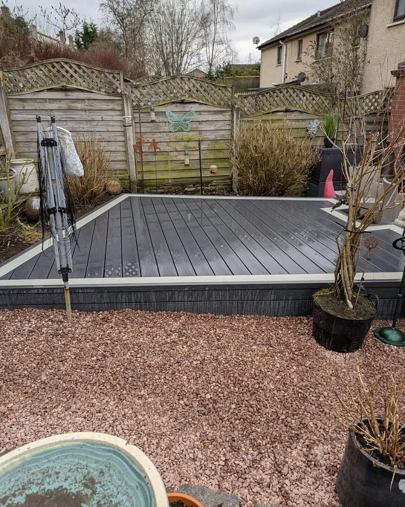 decking installation work