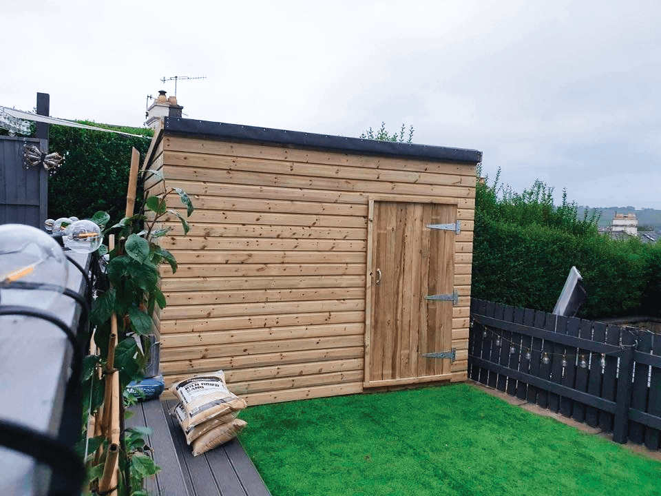 timber sheds build